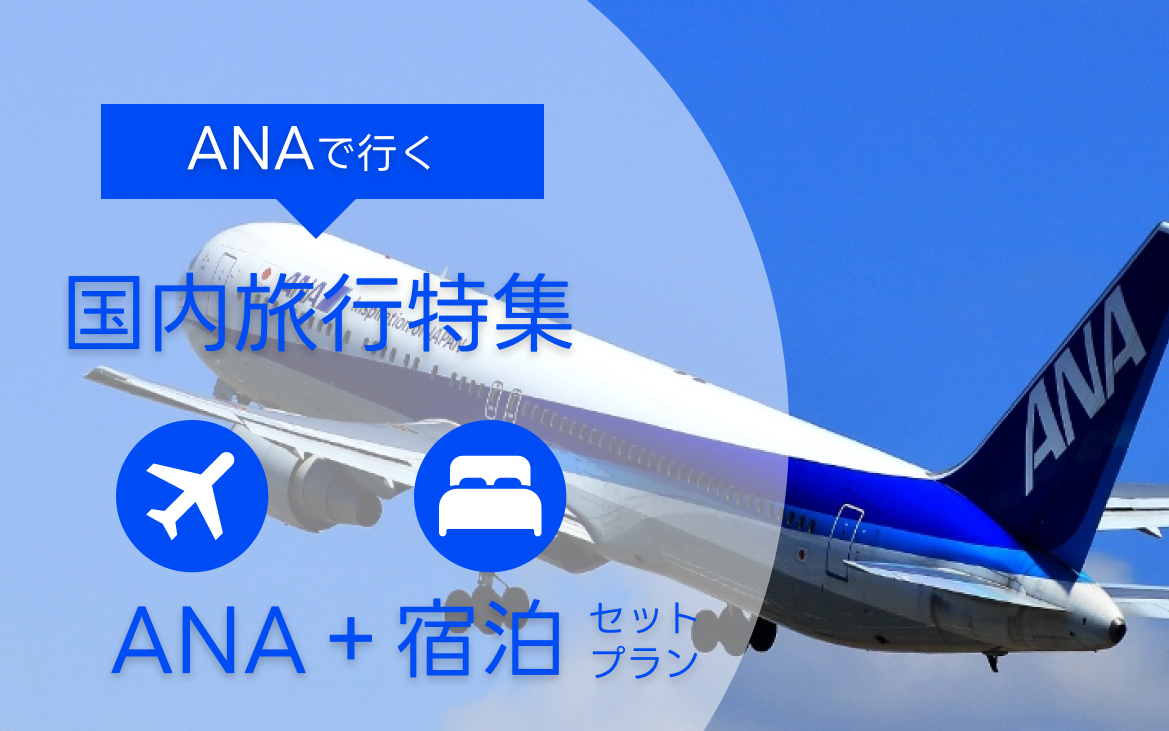 ANAで節約 ANA+宿泊付き国内航空券購入サービス